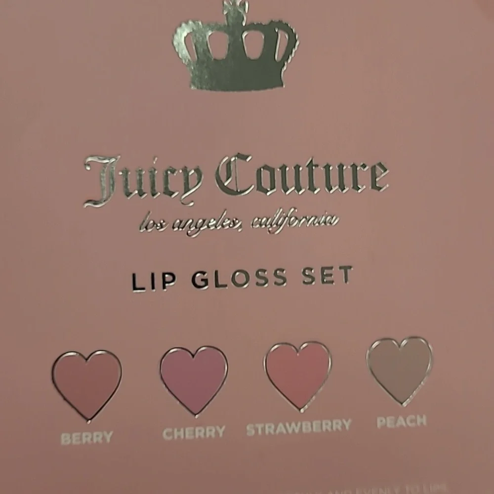 Juicy Couture 4pc Lip Gloss Set